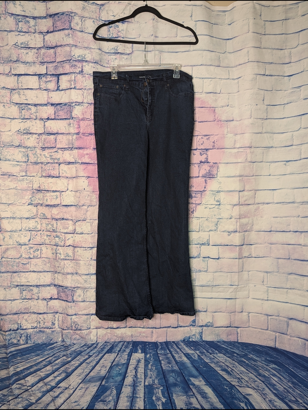 Calvin Klein Jeans Dark Blue Flared Jeans